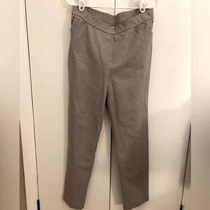 J Jill Light Gray Dress Pants Women’s Medium